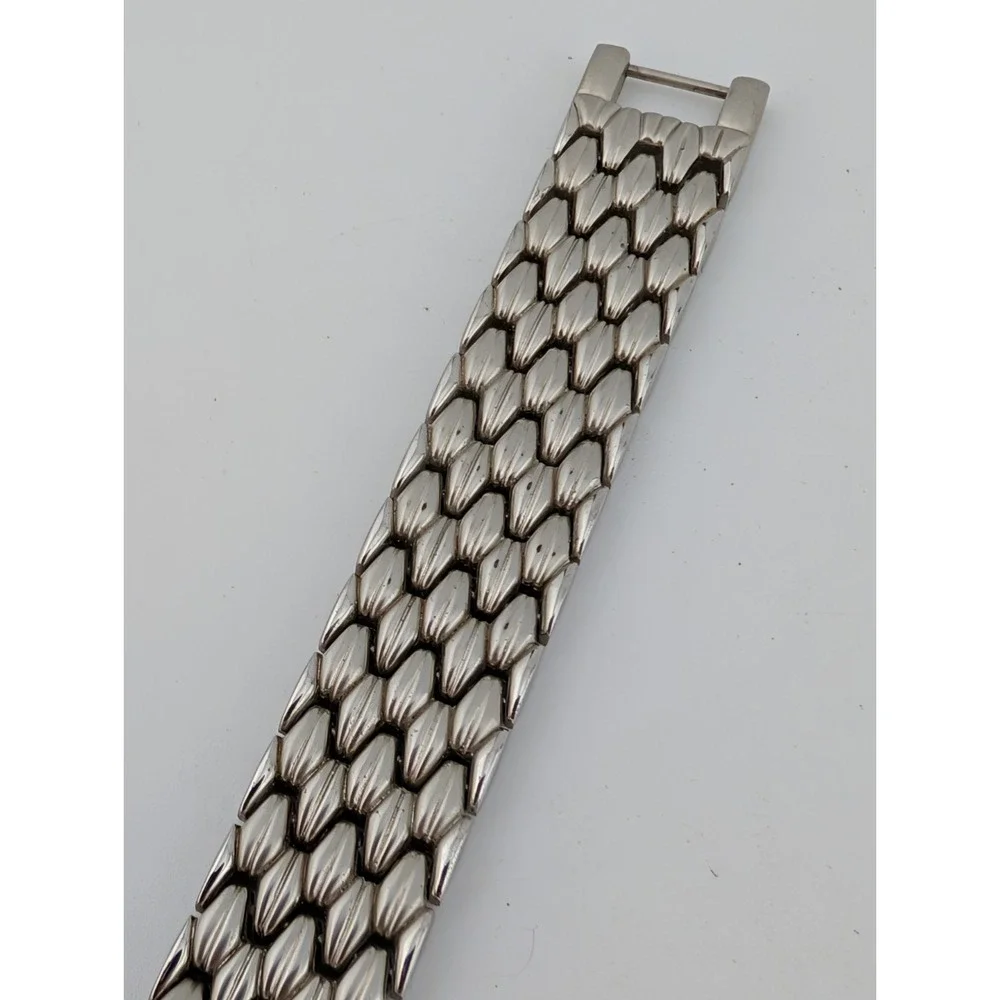 Vintage Allyn St George Watch Women‎ 19mm Case Silver 7.25